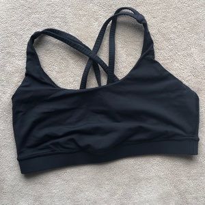 Lululemon Energy Bra. Black size 10.